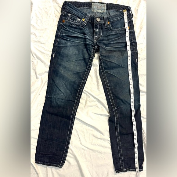 Big Star “NICO” Vintage Collection Women’s Distressed Denim Blue Jeans Size 27 - Picture 10 of 16